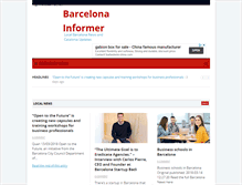 Tablet Screenshot of barcelonainformer.com